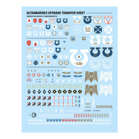 Warhammer 40,000: Ultramarines Upgrades and Transfers | Games Workshop